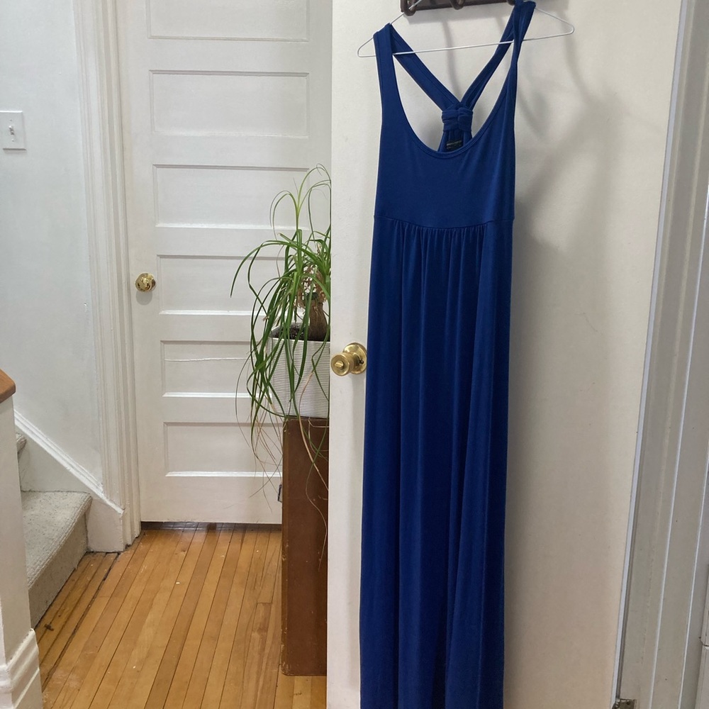 Banana Republic S maxi dress in blue